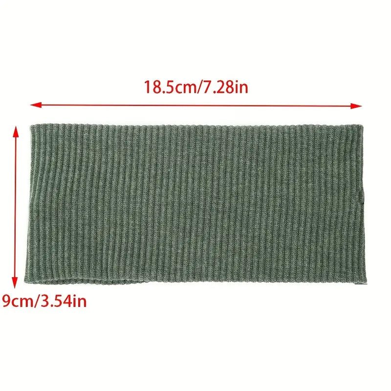 Khaki Thermal Headband For Women