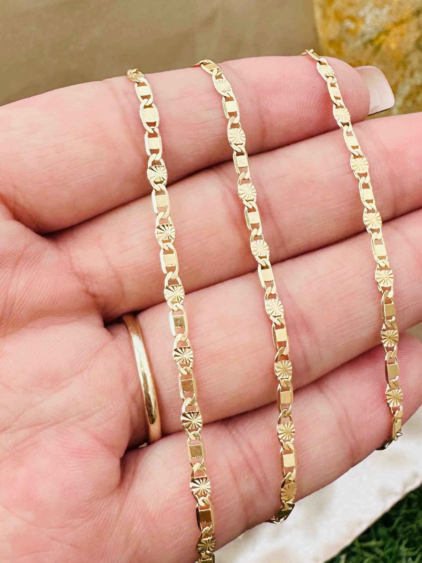 Pulsera Valentino para mujer chapada en oro de 18 quilates
