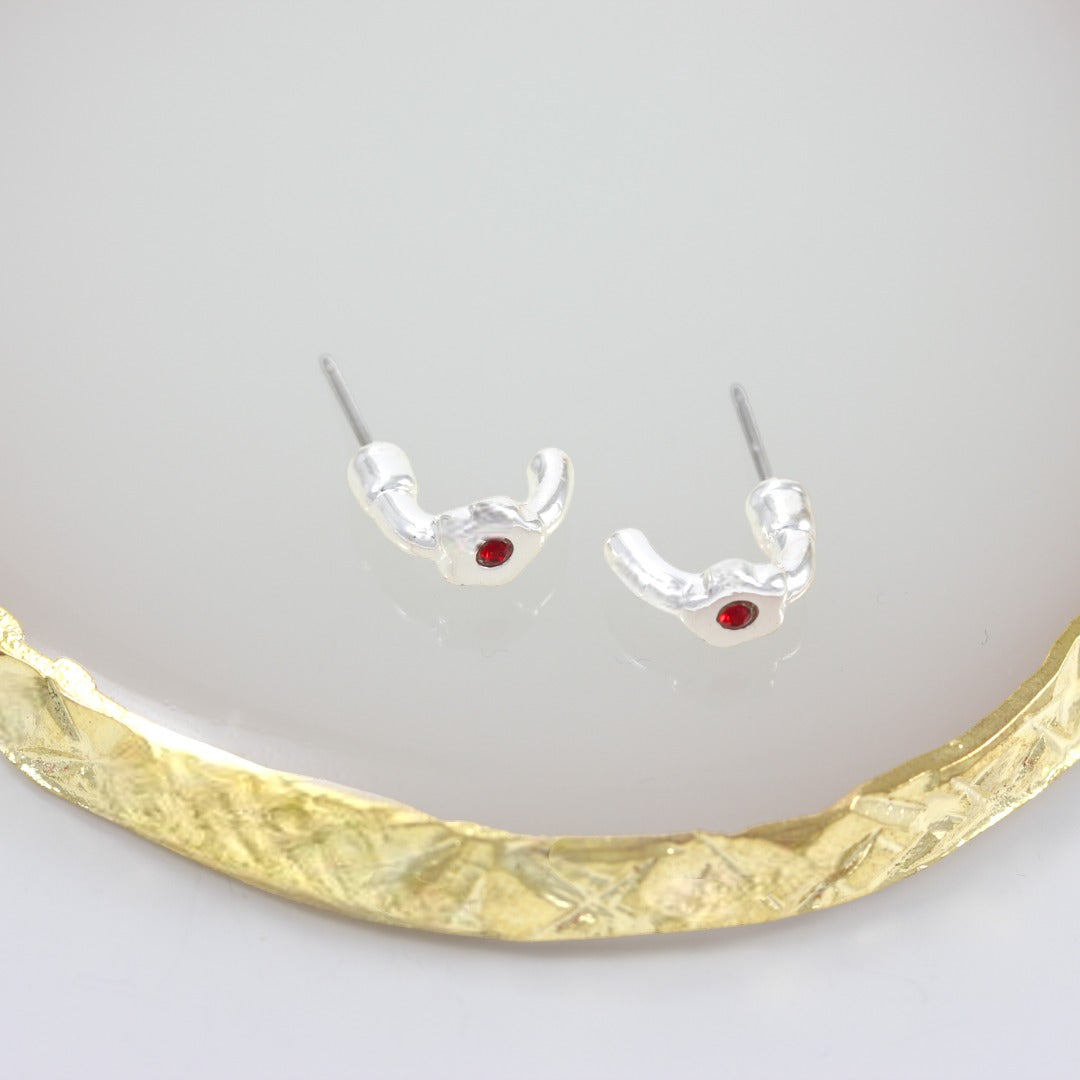 SILVER PLATED SMALL HOOPS BABY