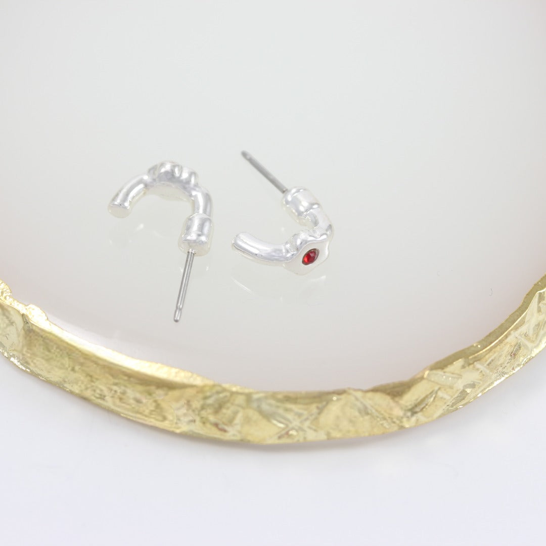 SILVER PLATED SMALL HOOPS BABY
