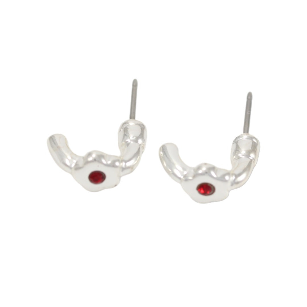 SILVER PLATED SMALL HOOPS BABY