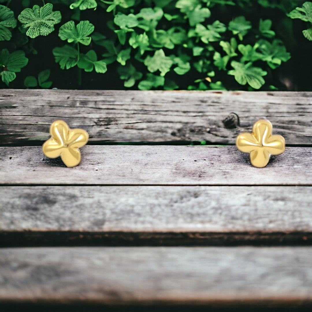 Little Stars Stud Earrings Gold plated 24K
