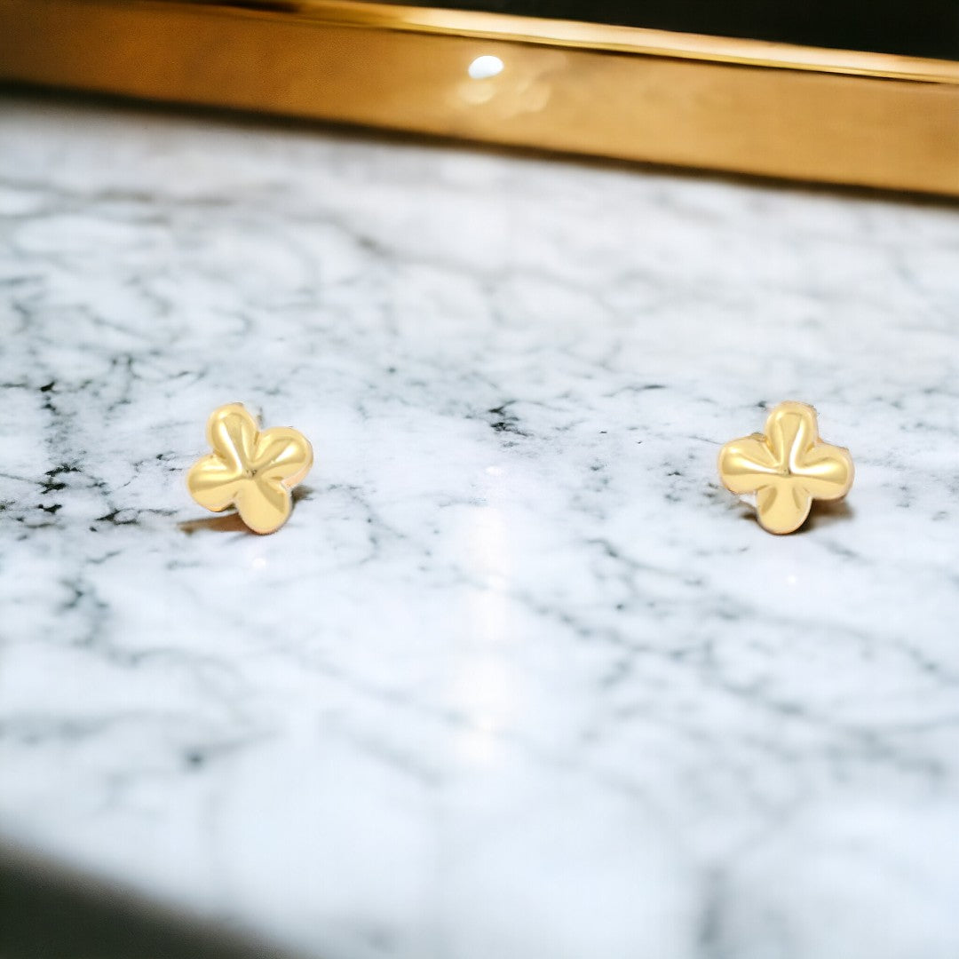 Little Stars Stud Earrings Gold plated 24K