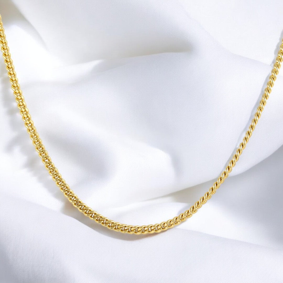 Rope Chain Real Gold Filled 18K