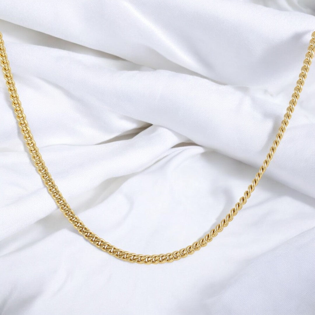 Rope Chain Real Gold Filled 18K