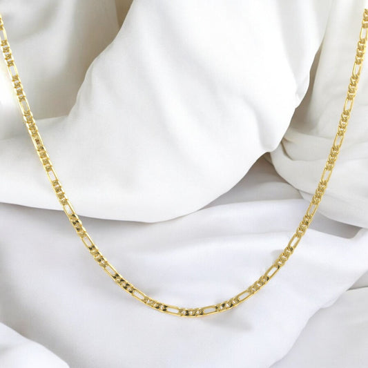 Gold Filled 18K Figaro
