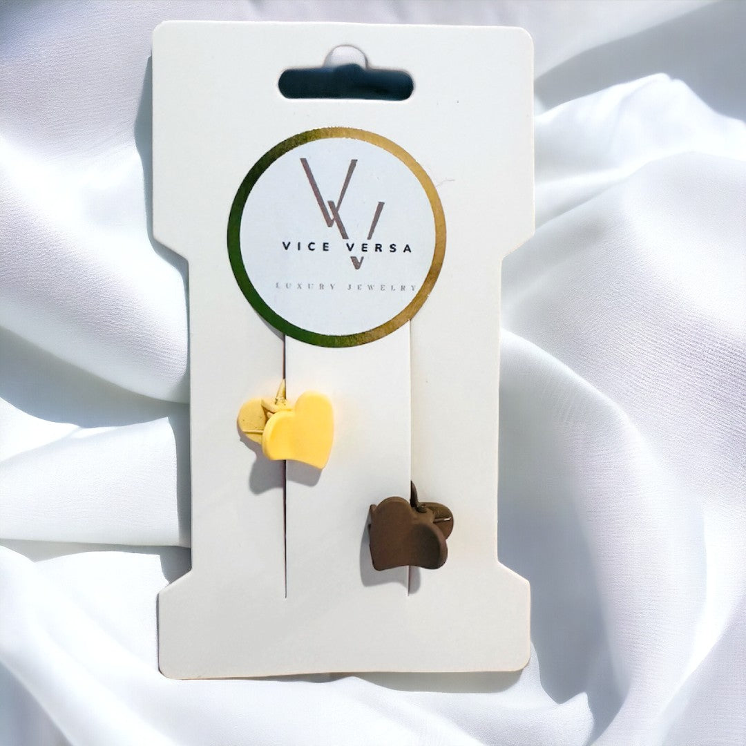 Cute Heart Shaped Hair Clip