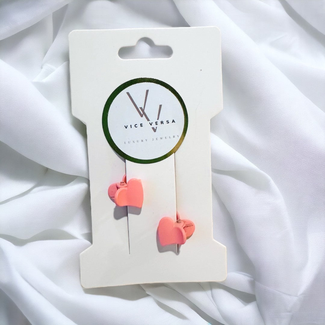 Cute Heart Shaped Hair Clip