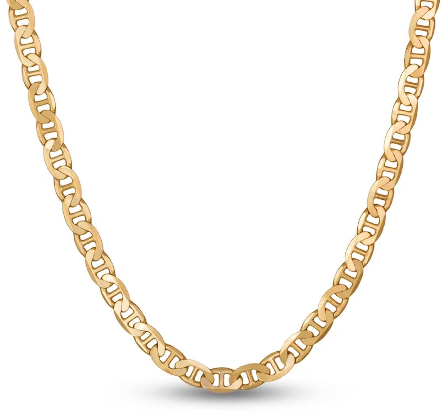Gold Filled Gucci Chain 24" 3.8mm Necklace Real Gold Filled 18K