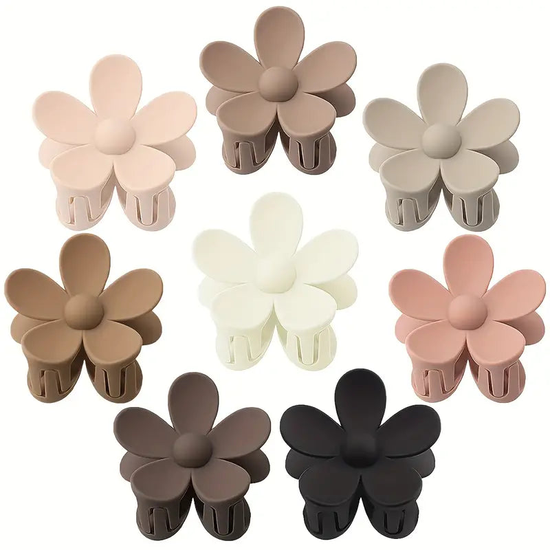 Garra para el pelo con forma de flor