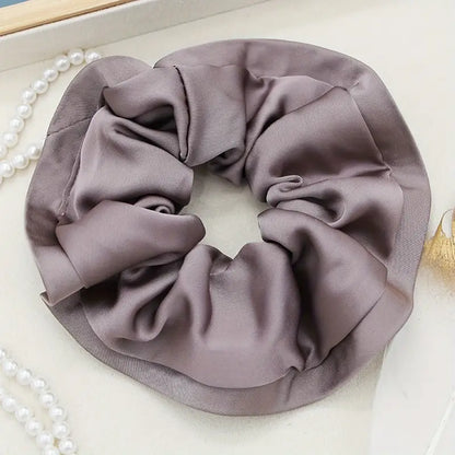 Ruffled Silky Scrunchies