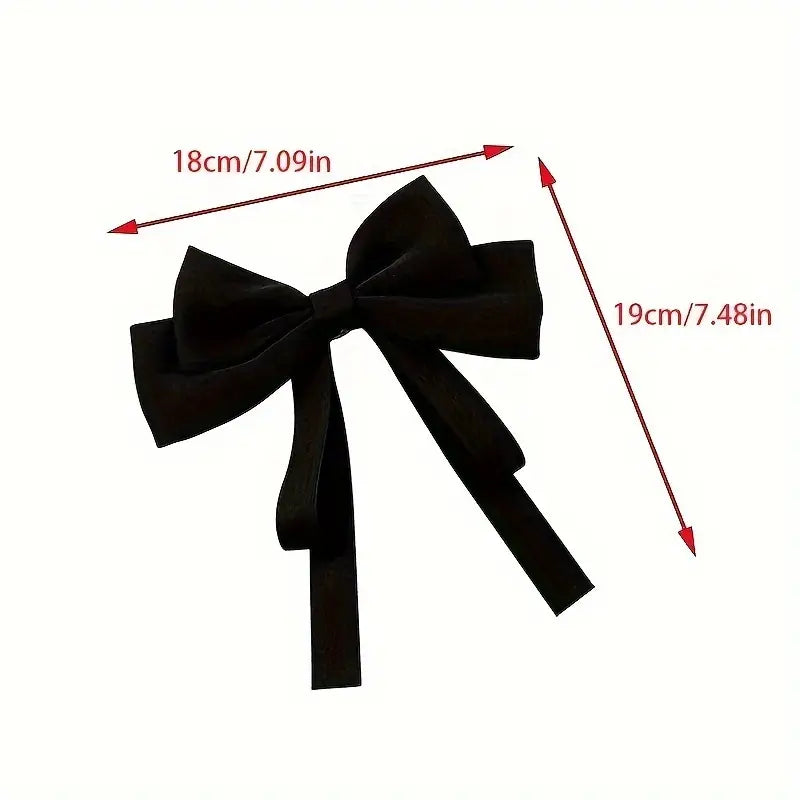 French Barrettes Hair Clip Bow