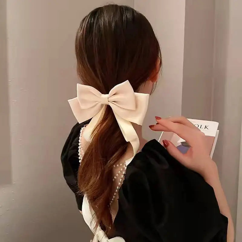 French Barrettes Hair Clip Bow