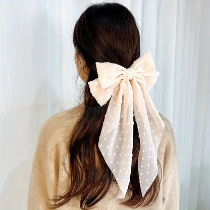 Stylish Satin Bow Large