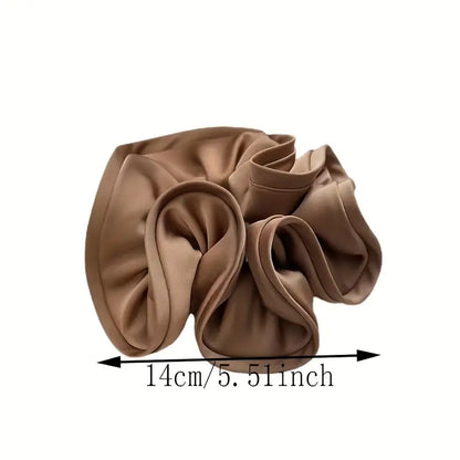 Ruffled Silky Scrunchies