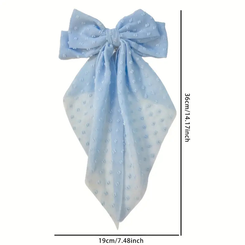 Stylish Satin Bow Large