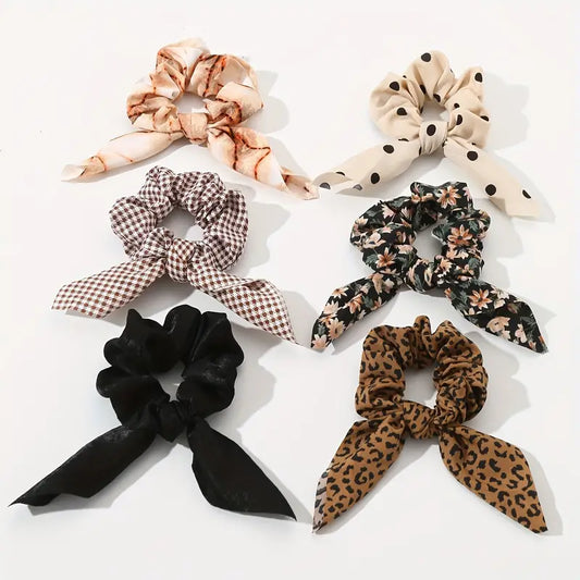 Bowknot Elastic Scrunchies