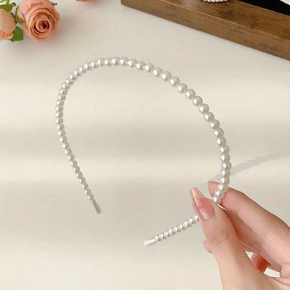 Pearl Headband Retro Hair Hoop