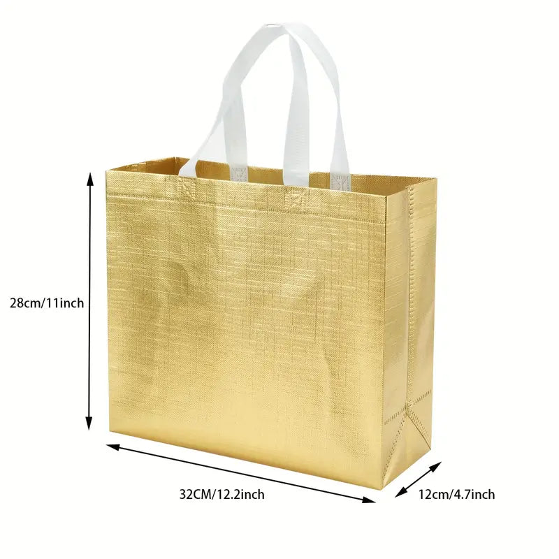 Golden & cute reusable Bags