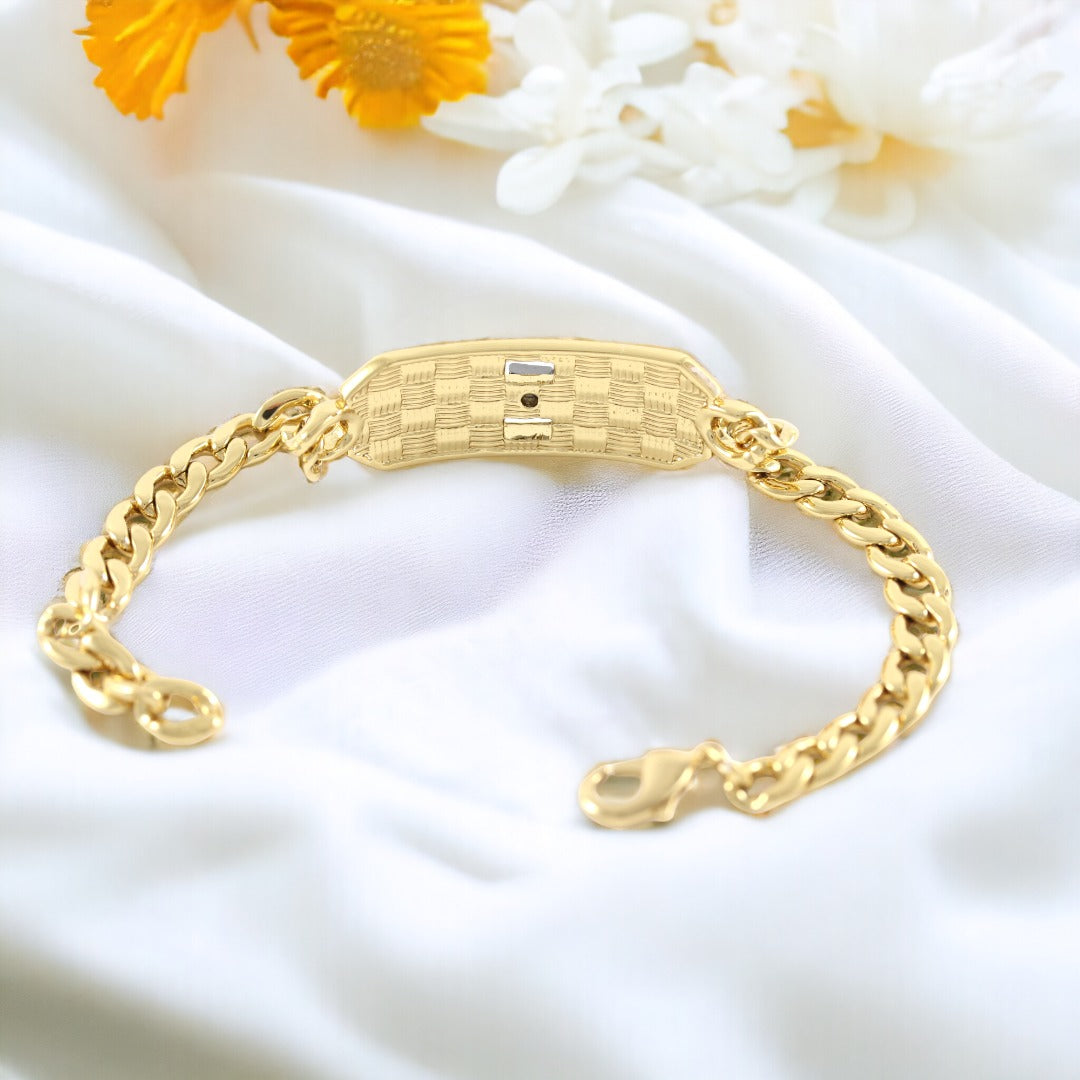 Bracelet Real Gold  Plated 24k