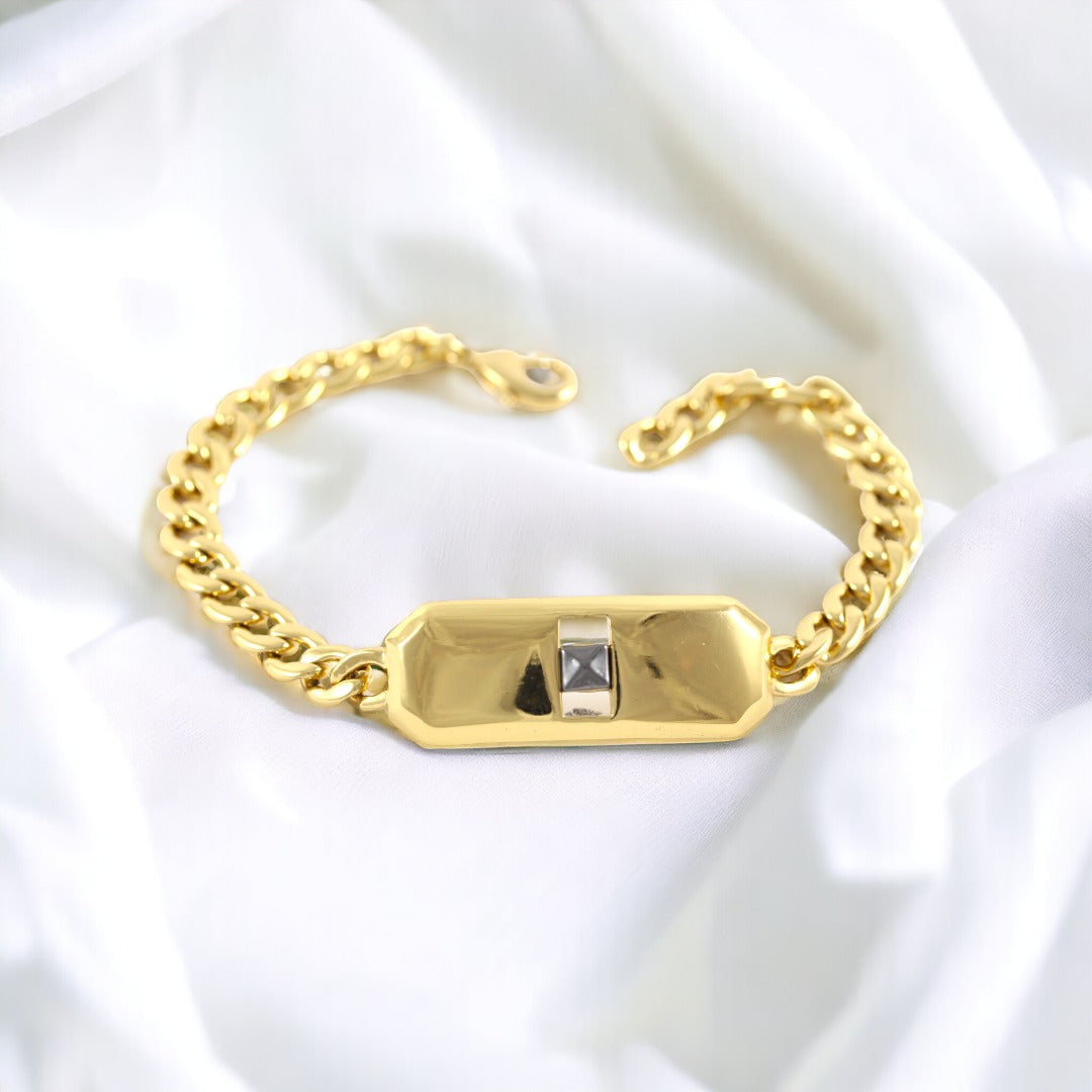 Bracelet Real Gold  Plated 24k