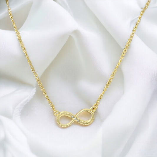 Infinite Gold Plated 24K Necklace