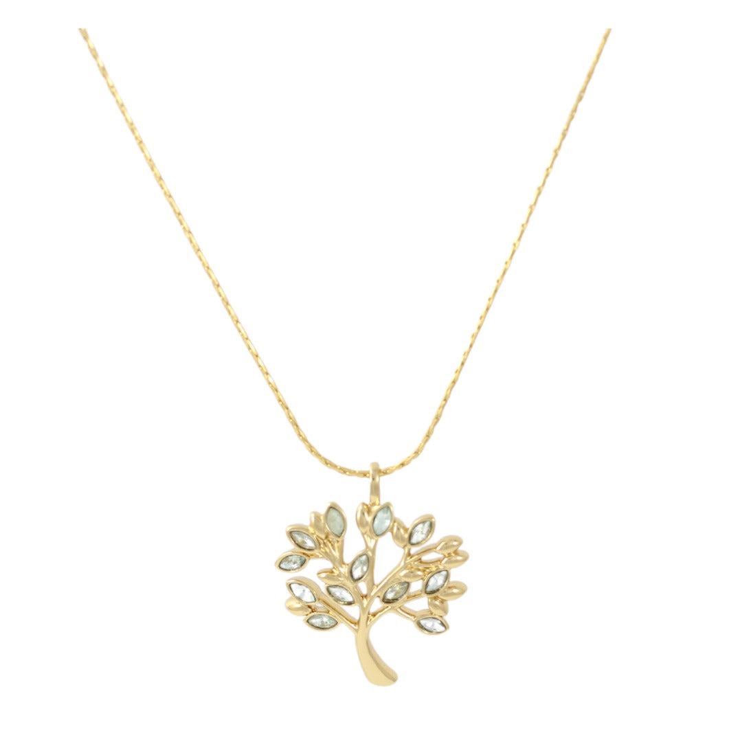 Tree of the Life Necklace Gold Plated 24K