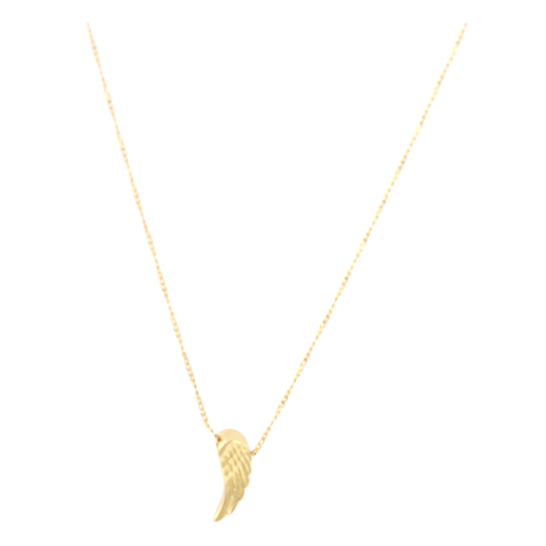 Wing Necklace Gold Plated 24K