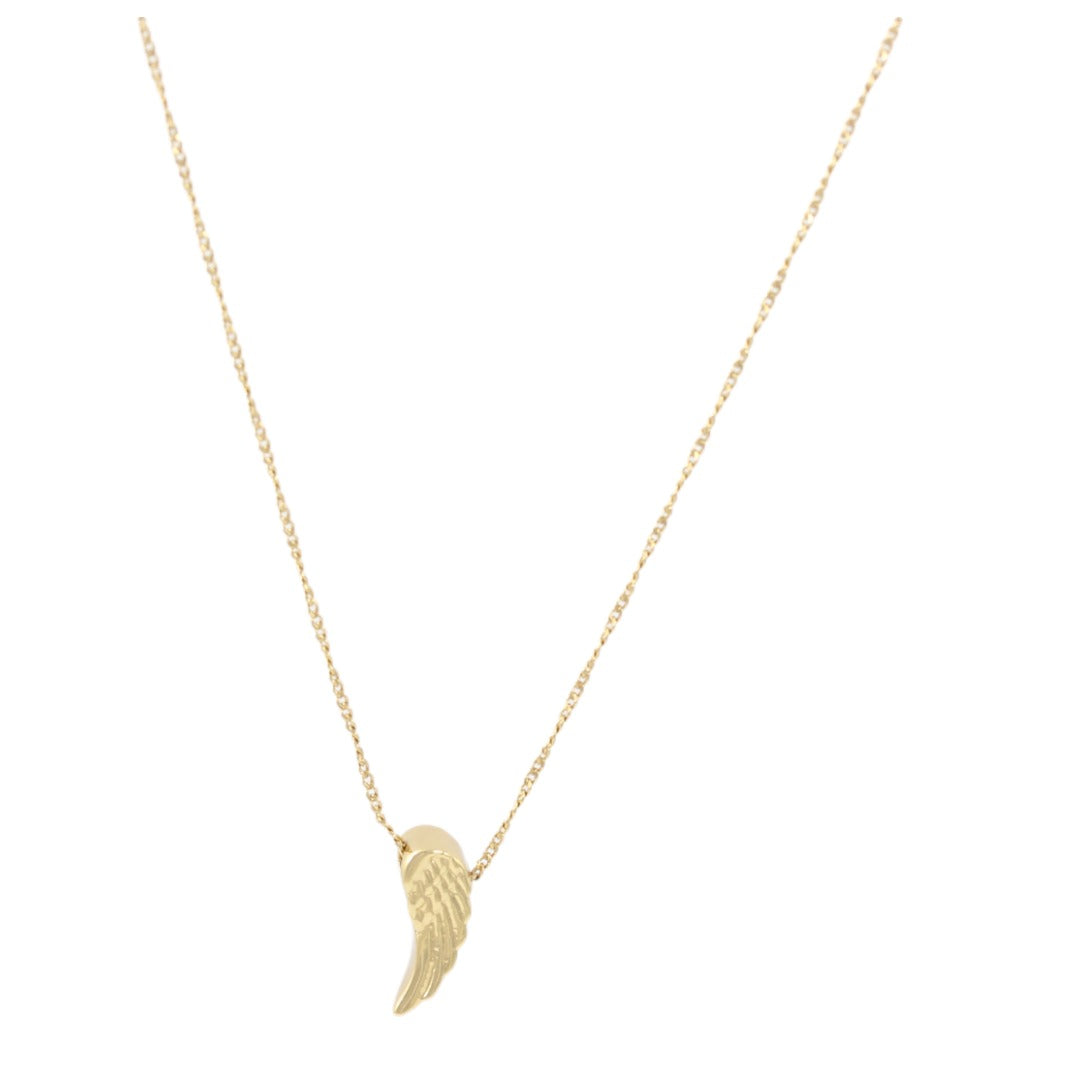 Wing Necklace Gold Plated 24K