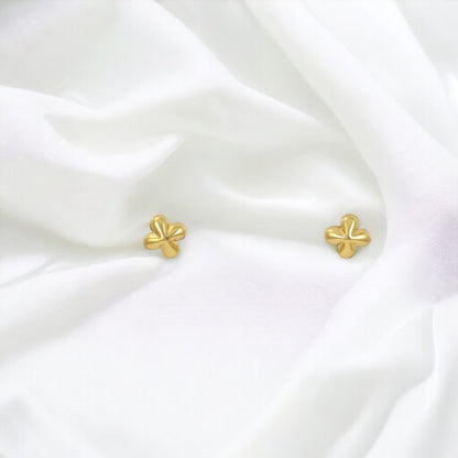 Little Stars Stud Earrings Gold plated  24K