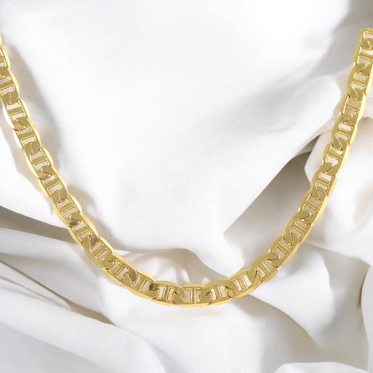 Gucci Chain Real  Gold Filled 18K 6mm 20"