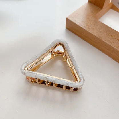 Small Triangle Hair Claw Clip