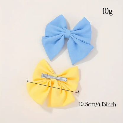 1 p. Cute Girls Bow Hair Clip Preppy