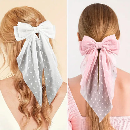 Stylish Satin Bow Large