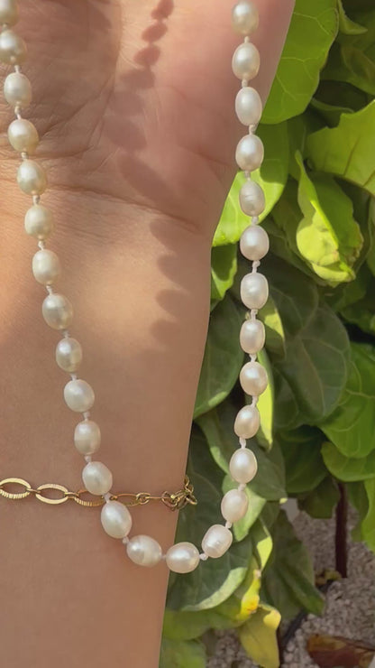 Graduated Cultured Freshwater Pearl Strand